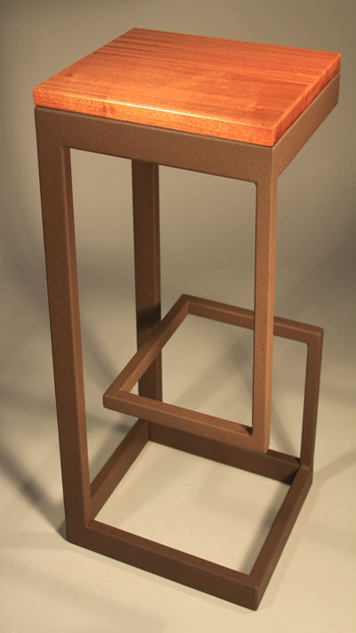 Bar Stool - TerraSteel Furniture Design - custom furniture in Bend Oregon