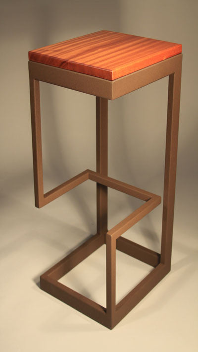 Bar Stool - TerraSteel Furniture Design - custom furniture in Bend Oregon