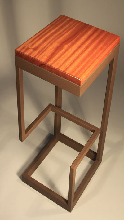 Bar Stool - TerraSteel Furniture Design - custom furniture in Bend Oregon