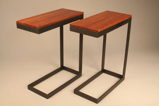 Custom Accent Tables - TerraSteel Furniture Design - custom furniture in Bend Oregon