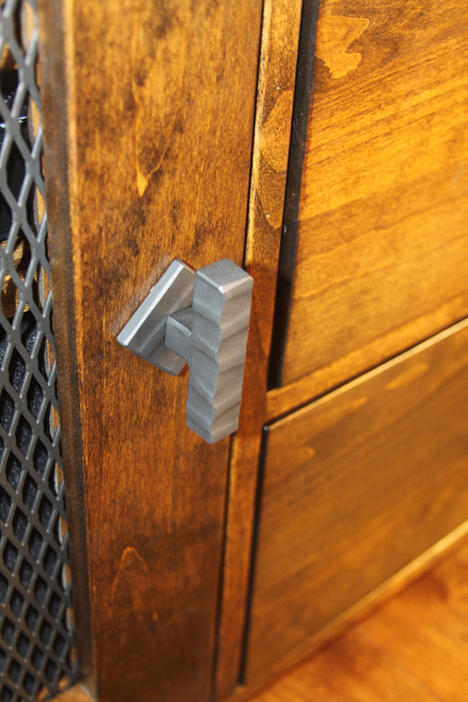 Zebrawood Tiered Shelved Media Console