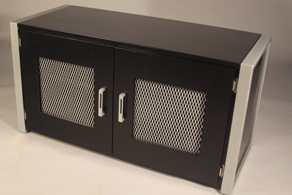 Obsidian Modern Media Cabinet