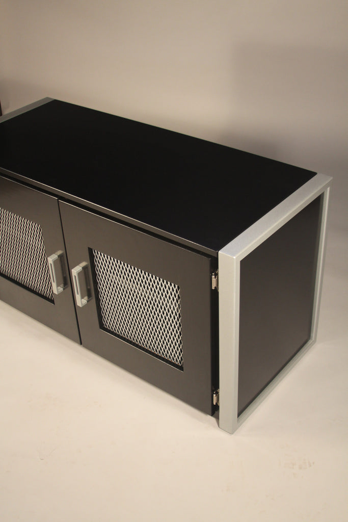 Obsidian Modern Media Cabinet