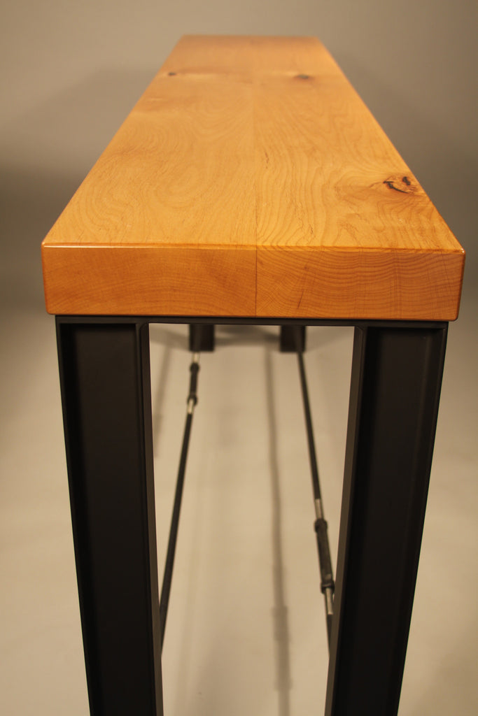 Alder I-Beam Console Table