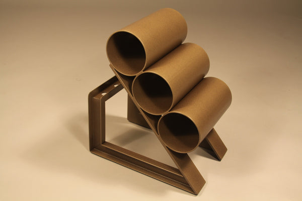 "Barrel Roll" Wine Rack