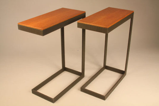 Custom Accent Tables - TerraSteel Furniture Design - custom furniture in Bend Oregon