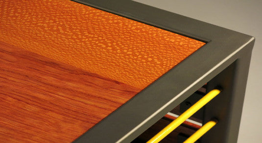 Custom Coffee Table - TerraSteel Furniture Design - custom furniture in Bend Oregon