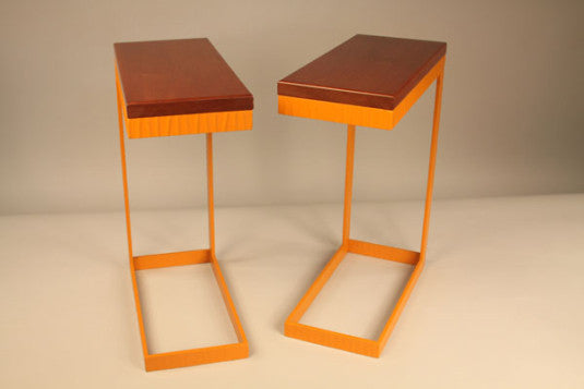 Custom Accent Tables - TerraSteel Furniture Design - custom furniture in Bend Oregon