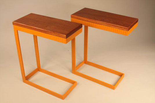 Custom Accent Tables - TerraSteel Furniture Design - custom furniture in Bend Oregon