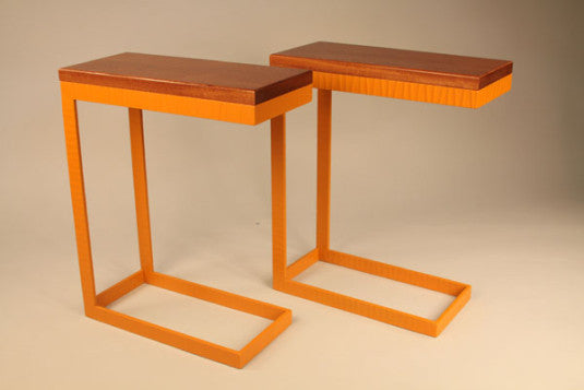 Custom Accent Tables - TerraSteel Furniture Design - custom furniture in Bend Oregon
