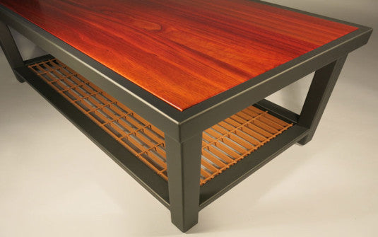 Custom Coffee Table - TerraSteel Furniture Design - custom furniture in Bend Oregon