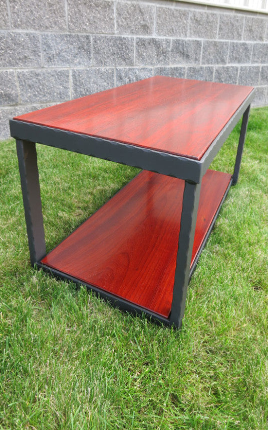 Custom Coffee Table - TerraSteel Furniture Design - custom furniture in Bend Oregon