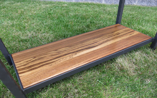 Custom End Tables - TerraSteel Furniture Design - custom furniture in Bend Oregon