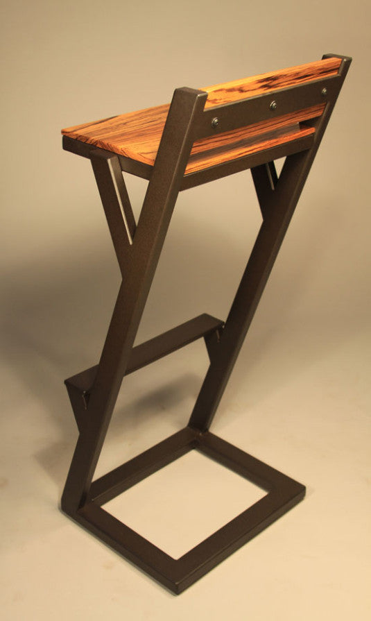 Bar Stool - TerraSteel Furniture Design - custom furniture in Bend Oregon