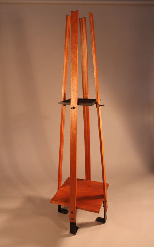 custom coat rack - TerraSteel Furniture Design - Bend, Oregon