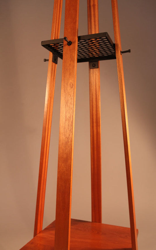custom coat rack - TerraSteel Furniture Design - Bend, Oregon