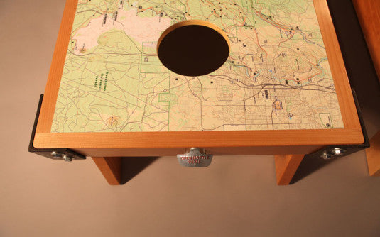 Cornhole Board - TerraSteel Furniture Design - custom furniture in Bend Oregon