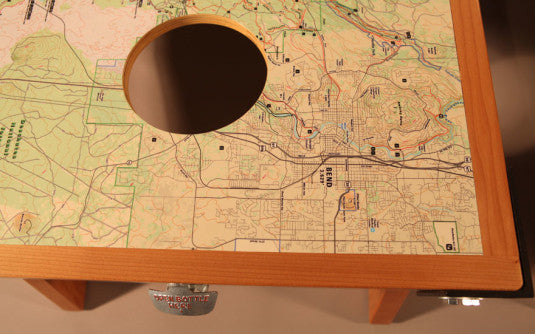 Cornhole Board - TerraSteel Furniture Design - custom furniture in Bend Oregon