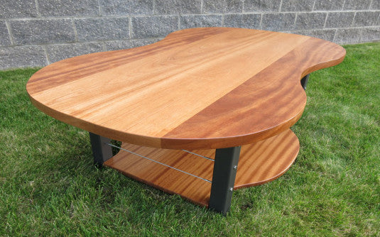 Custom Coffee Table - TerraSteel Furniture Design - custom furniture in Bend Oregon