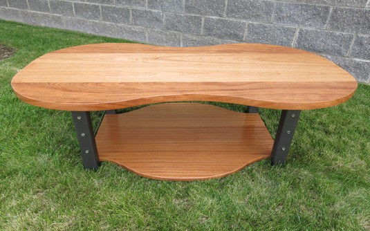 Custom Coffee Table - TerraSteel Furniture Design - custom furniture in Bend Oregon
