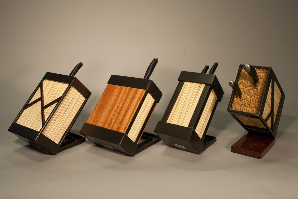 TerraSteel Furniture Design - Bend, Oregon - Custom Steel Knife Block