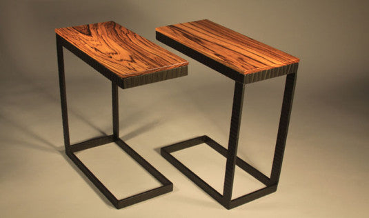 Custom Accent Tables - TerraSteel Furniture Design - custom furniture in Bend Oregon