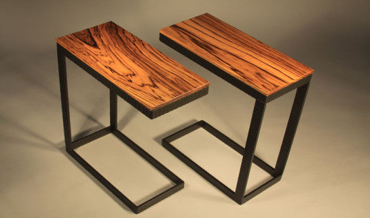 Custom Accent Tables - TerraSteel Furniture Design - custom furniture in Bend Oregon