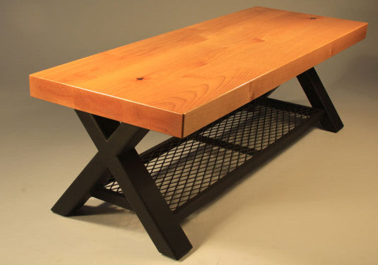 Custom Bench - TerraSteel Furniture Design - custom furniture in Bend Oregon