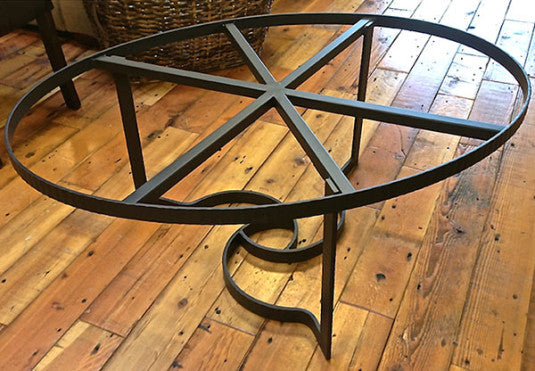 Custom Coffee Table - TerraSteel Furniture Design - custom furniture in Bend Oregon