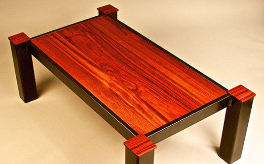 Custom Coffee Table - TerraSteel Furniture Design - custom furniture in Bend Oregon