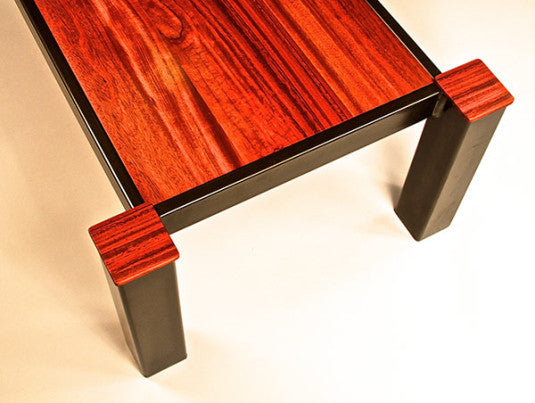 Custom Coffee Table - TerraSteel Furniture Design - custom furniture in Bend Oregon
