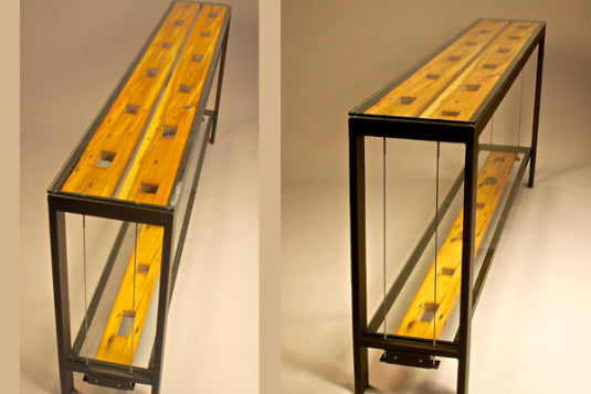 Custom Table - TerraSteel Furniture Design - custom furniture in Bend, Oregon