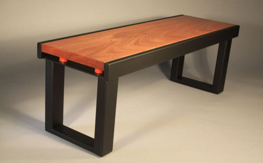 Custom Bench - TerraSteel Furniture Design - custom furniture in Bend Oregon