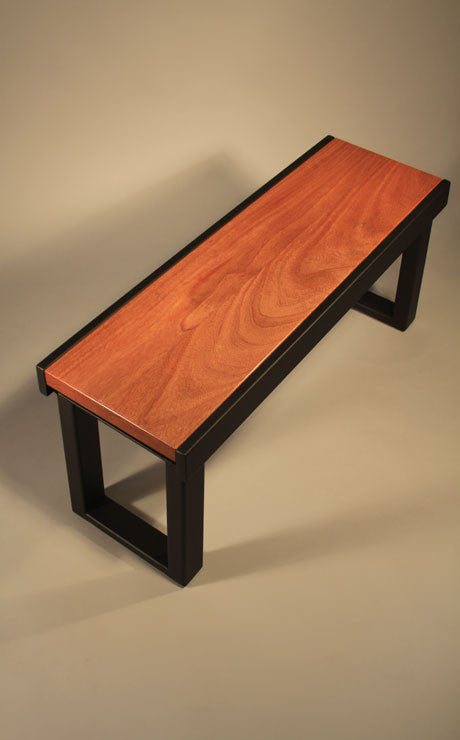 Custom Bench - TerraSteel Furniture Design - custom furniture in Bend Oregon