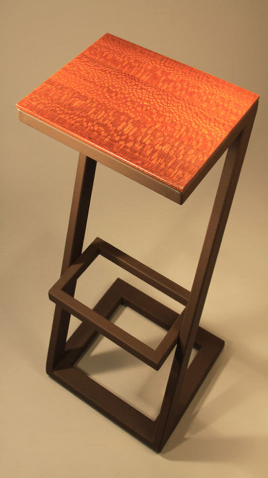 Bar Stool - TerraSteel Furniture Design - custom furniture in Bend Oregon