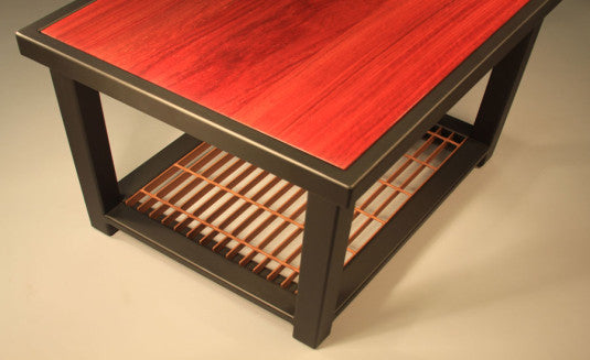 Custom End Tables - TerraSteel Furniture Design - custom furniture in Bend Oregon