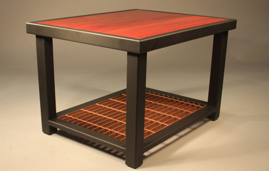 Custom End Tables - TerraSteel Furniture Design - custom furniture in Bend Oregon