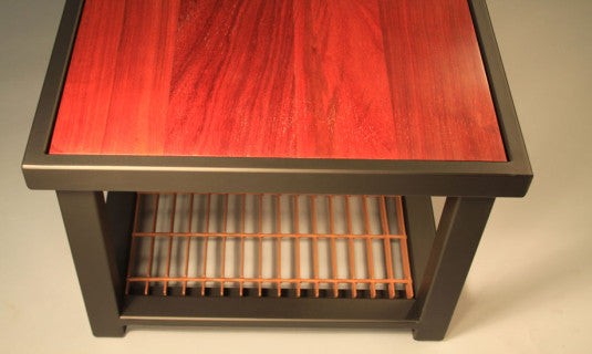 Custom Coffee Table - TerraSteel Furniture Design - custom furniture in Bend Oregon