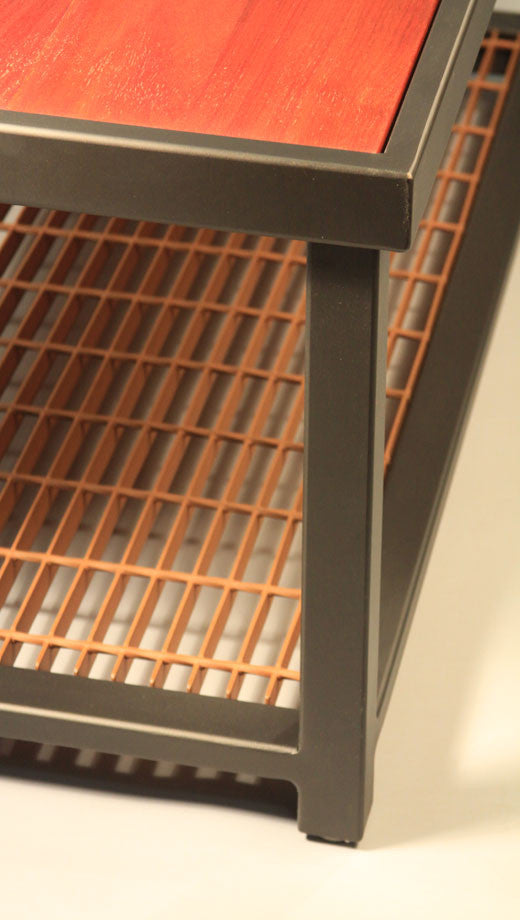 Custom Coffee Table - TerraSteel Furniture Design - custom furniture in Bend Oregon