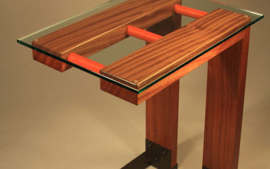 Custom Accent Tables - TerraSteel Furniture Design - custom furniture in Bend Oregon
